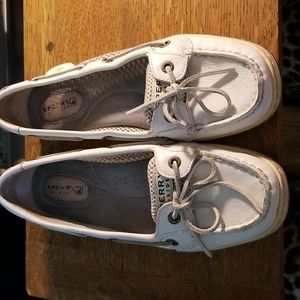 Sperry Top Siders, sz 7, White